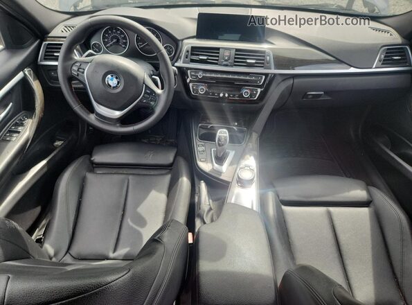 WBA8D9G3XHNU61925 2017 BMW 3 SERIES Black Dashboard view
