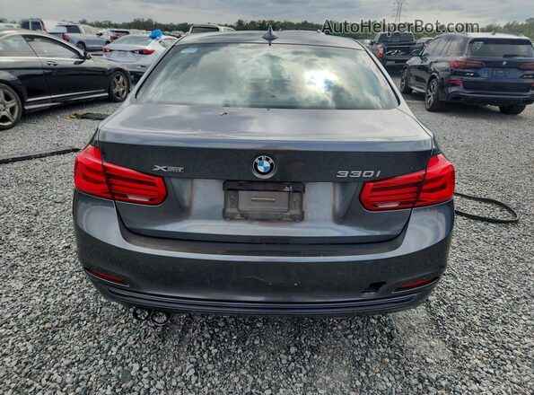 WBA8D9G3XHNU61925 2017 BMW 3 SERIES Black Rear view