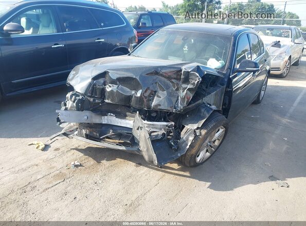 WBA8D9G54JNU72605 2018 BMW 3 SERIES Black Առջևի ձախ երեք քառորդ տեսարան