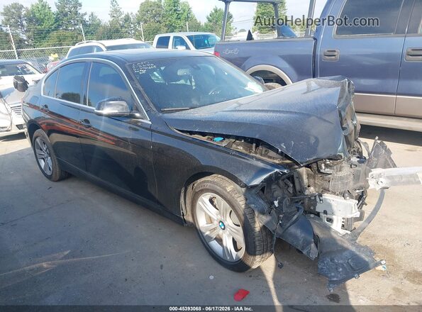 WBA8D9G54JNU72605 2018 BMW 3 SERIES Black Սարքավորումների վահանակի տեսք
