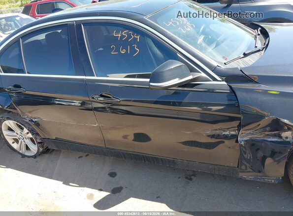 WBA8D9G56JNU68670 2018 BMW 3 SERIES Black უკანა სალონის ხედი