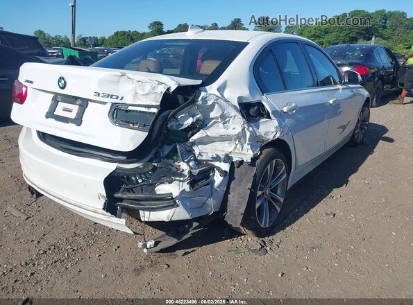 WBA8D9G59HNU59312 2017 BMW 3 SERIES White უკანა მარჯვენა