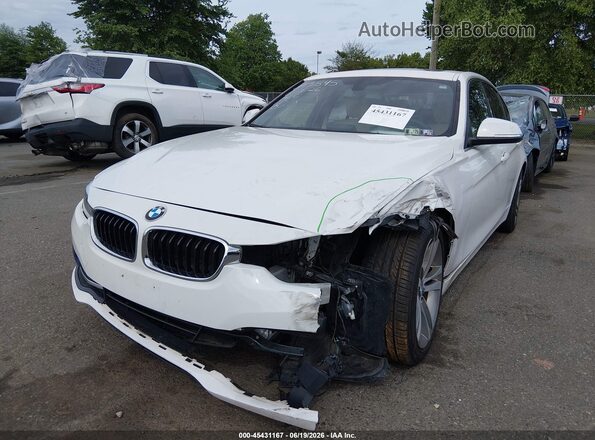 WBA8D9G59HNU60461 2017 BMW 3 SERIES White Przód lewy