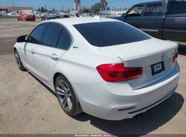 WBA8E1C32HA159119 2017 BMW 3 SERIES White Trasero izquierdo