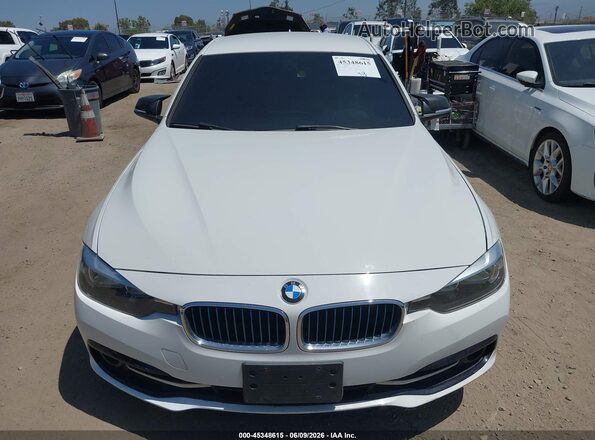 WBA8E1C32HA159119 2017 BMW 3 SERIES White Vista del cuadro de instrumentos