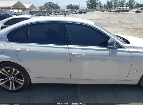 WBA8E1C32HA159119 2017 BMW 3 SERIES White Vista interior trasera