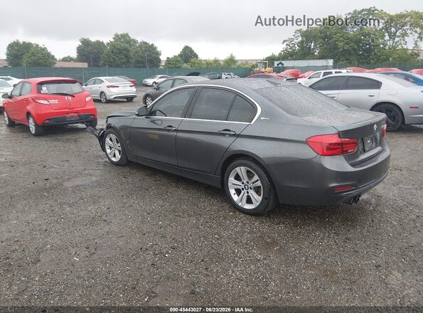 WBA8E1C36HA159348 2017 BMW 3 SERIES Gray Tył lewy