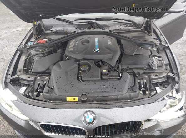 WBA8E1C36HA159348 2017 BMW 3 SERIES Gray Widok z tyłu