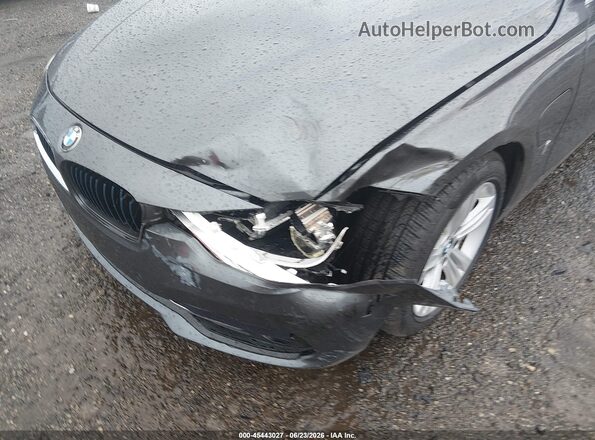 WBA8E1C36HA159348 2017 BMW 3 SERIES Gray Widok zestawu wskaźników