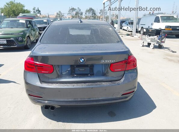 WBA8E1C37HA158726 2017 BMW 3 SERIES Gray 