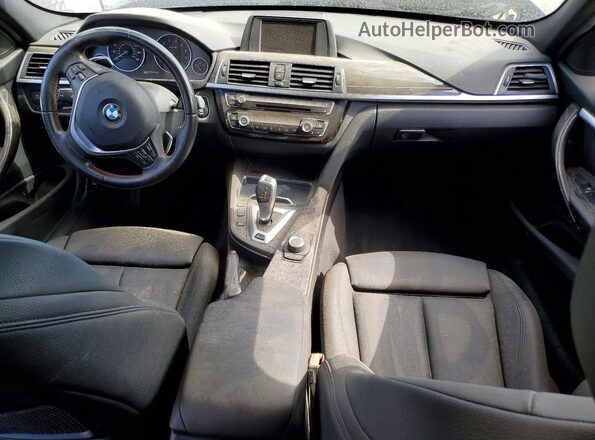 WBA8E1C38HA159335 2017 BMW 3 SERIES Black წინა პანელის ხედი