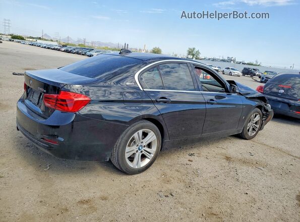 WBA8E1C38HA159335 2017 BMW 3 SERIES Black უკანა მარჯვენა