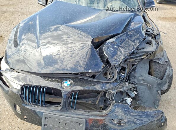 WBA8E1C38HA159335 2017 BMW 3 SERIES Black უკანა სალონის ხედი