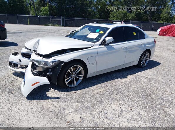 WBA8E1C57JA178076 2018 BMW 3 SERIES White Передня ліва чверть