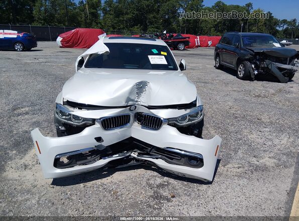 WBA8E1C57JA178076 2018 BMW 3 SERIES White Вид щитка приладів
