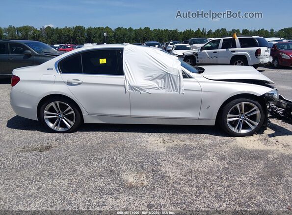 WBA8E1C57JA178076 2018 BMW 3 SERIES White Вид задньої частини салону