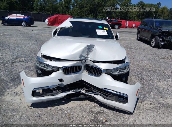 WBA8E1C57JA178076 2018 BMW 3 SERIES White Вид спереду