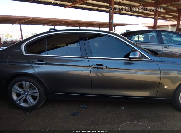 WBA8E1C59JA762785 2018 BMW 3 SERIES Серый Вид задней части салона