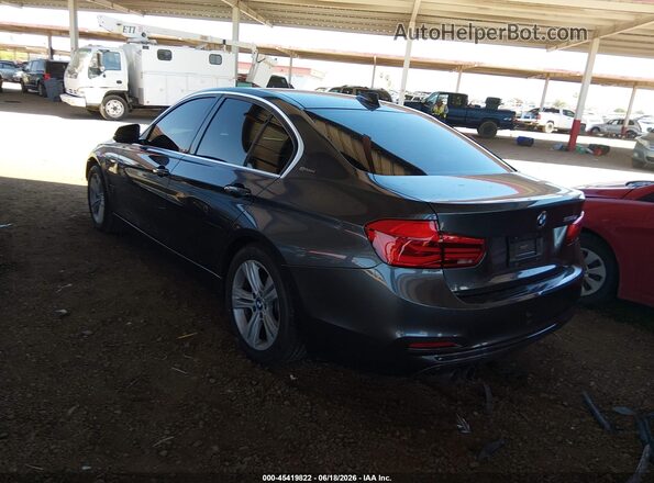 WBA8E1C59JA762785 2018 BMW 3 SERIES Серый Задняя левая четверть
