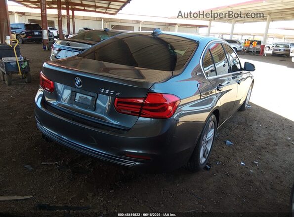 WBA8E1C59JA762785 2018 BMW 3 SERIES Серый Задняя правая четверть