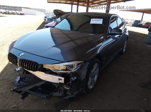 WBA8E1C59JA762785 2018 BMW 3 SERIES Серый Передняя левая четверть