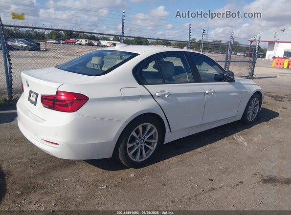 WBA8E1G33HNU18560 2017 BMW 3 SERIES Белый Задняя правая четверть