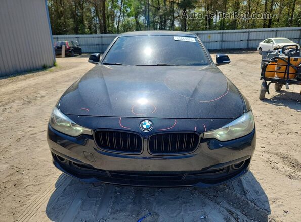 WBA8E1G53GNT36165 2016 BMW 3 SERIES Black Widok z przodu