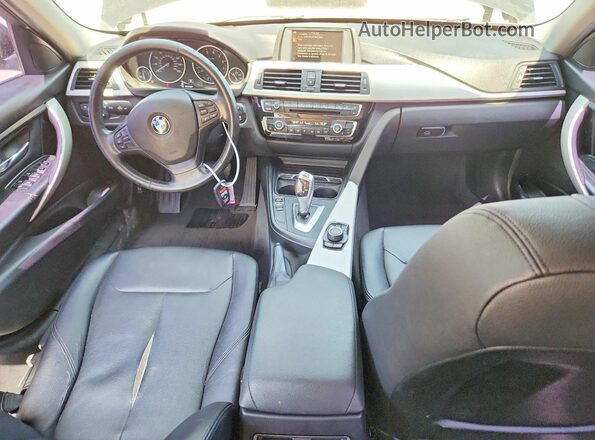 WBA8E1G53GNT36165 2016 BMW 3 SERIES Black Widok deski rozdzielczej