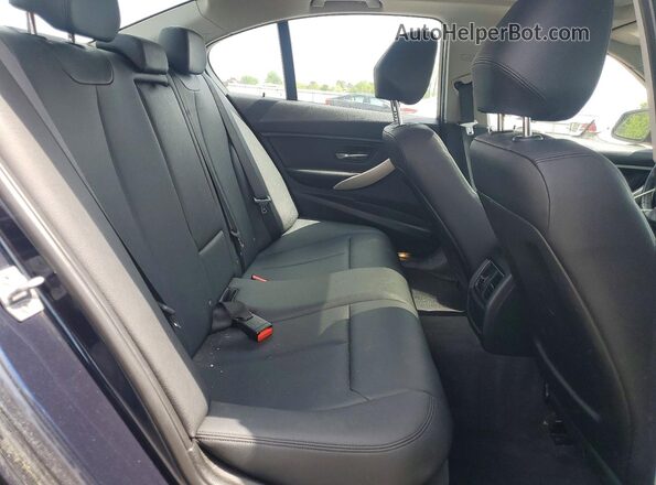 WBA8E1G53GNU10801 2016 BMW 3 SERIES Blue უკანა სავარძლების ხედი