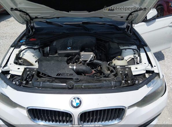 WBA8E1G56HNU15315 2017 BMW 3 SERIES White Rear view
