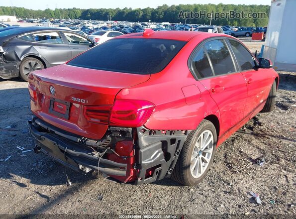 WBA8E1G57GNT36010 2016 BMW 3 SERIES Red Задня права чверть