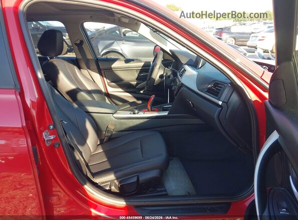 WBA8E1G57GNT36010 2016 BMW 3 SERIES Red Вид салону спереду