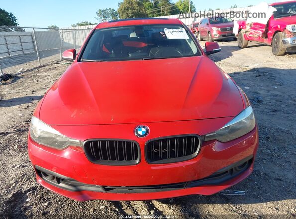 WBA8E1G57GNT36010 2016 BMW 3 SERIES Red Вид щитка приладів
