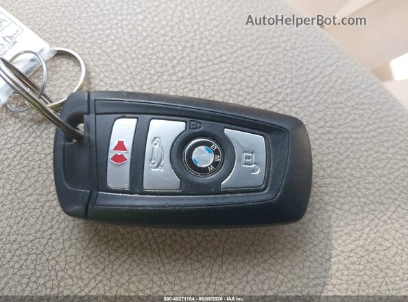 WBA8E1G5XGNT38382 2016 BMW 3 SERIES Black Dashboard view