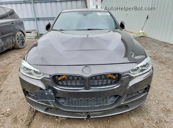 WBA8E3C50GK503066 2016 BMW 3 SERIES Black Widok z przodu