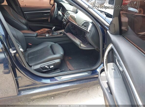 WBA8E3C52GK503179 2016 BMW 3 SERIES Dark Blue წინა სალონის ხედი
