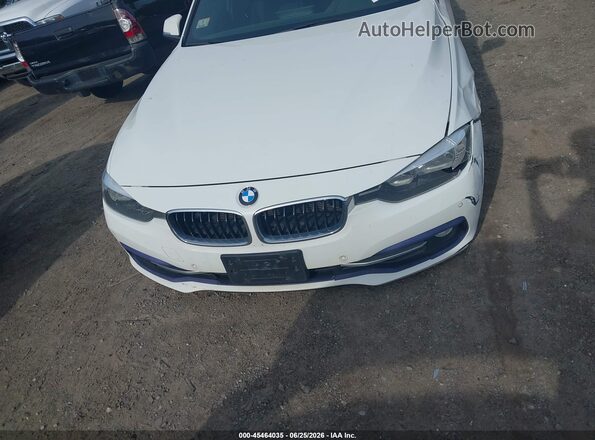 WBA8E3G53GNT26313 2016 BMW 3 SERIES White Widok zestawu wskaźników