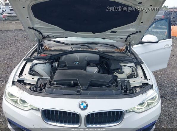 WBA8E3G54GNT77559 2016 BMW 3 SERIES White უკანა ხედი