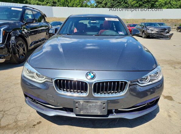 WBA8E3G5XGNT26910 2016 BMW OTHER Gray Вид спереду