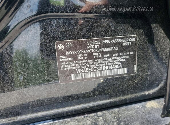 WBA8E5G30HNU44654 2017 BMW 7 SERIES Black 
