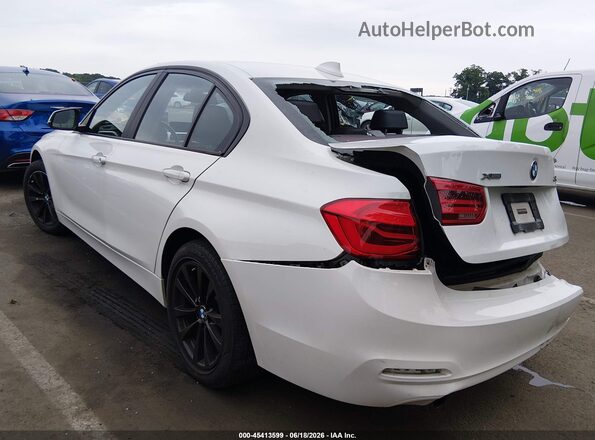 WBA8E5G32HNU43747 2017 BMW 3 SERIES White Rear left