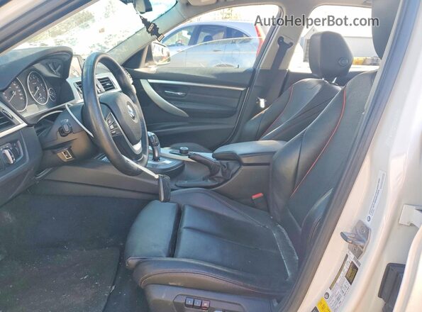WBA8E5G51GNT94900 2016 BMW 3 SERIES White Widok wnętrza z przodu