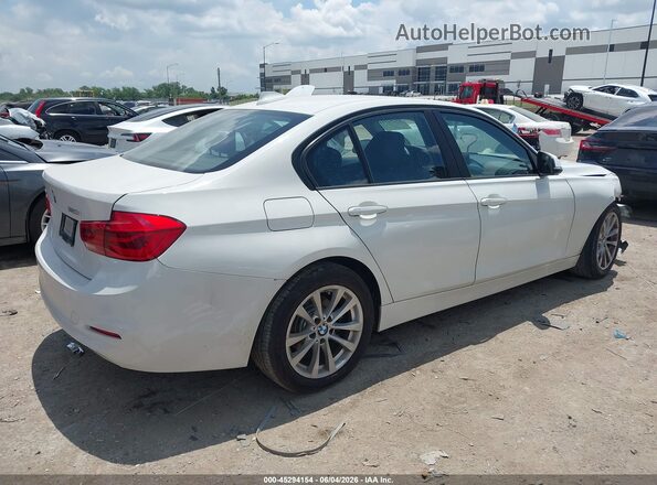 WBA8E5G55JNV02121 2018 BMW 3 SERIES White Задня права чверть