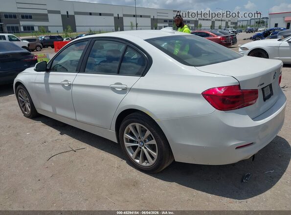 WBA8E5G55JNV02121 2018 BMW 3 SERIES White Задня ліва чверть