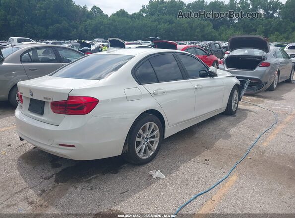 WBA8E5G5XJNV03281 2018 BMW 3 SERIES Белый Задняя правая четверть