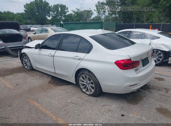 WBA8E5G5XJNV03281 2018 BMW 3 SERIES Белый Задняя левая четверть