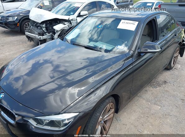 WBA8E9G50GNT44934 2016 BMW 3 SERIES Brown Вид спереду