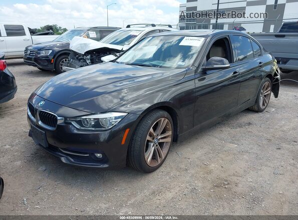 WBA8E9G50GNT44934 2016 BMW 3 SERIES Brown Передня ліва чверть