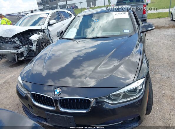 WBA8E9G50GNT44934 2016 BMW 3 SERIES Brown Вид щитка приладів
