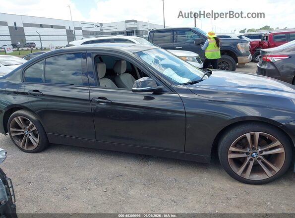 WBA8E9G50GNT44934 2016 BMW 3 SERIES Brown Вид задньої частини салону